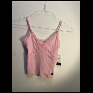 Hollister pink cami tank top